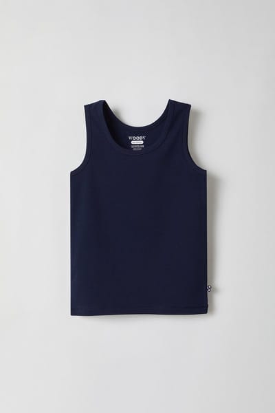Woody Singlet Single Pack Blauw 3A