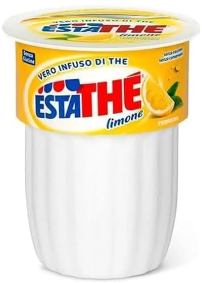 Estathé Limone Bicchierini – Italiaanse IJsthee Citroen in beker - 24 x 20cl
