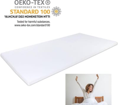 Cool & Warm - Topdek 90x200 - Topper Koudschuim - Oplegmatras