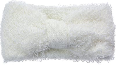 Clayre & Eef Hoofdband Vrouwen 10x22 cm Wit Synthetisch
