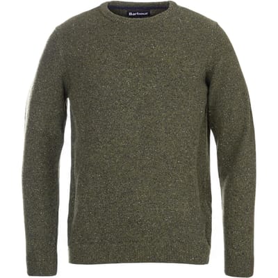 Barbour Tisbury Trui Donkergroen - Maat 3XL - Heren - Pullovers