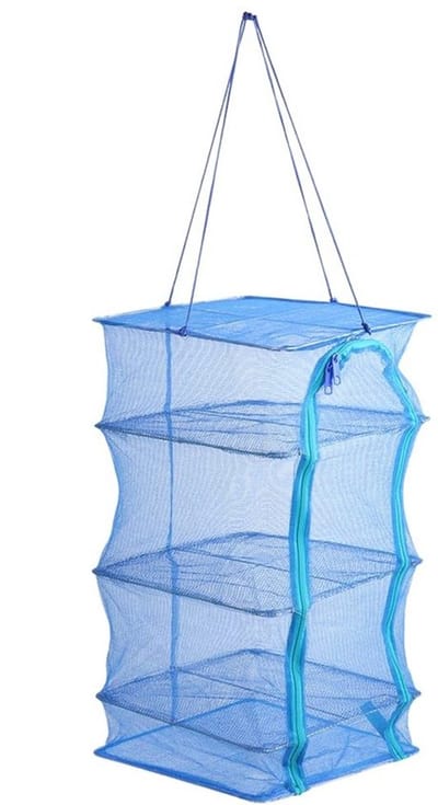 Dailygoods - Droogvoernet - Visdroognet - Opvouwbaar en duurzaam - 35 cm