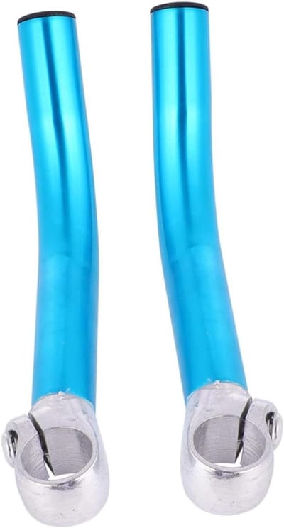 Fietsstuur Met Handsteun - Racefiets Stuur - Off-road Fietsen - Duurzaam Metaal - 19.5 cm Lengte - Zwart