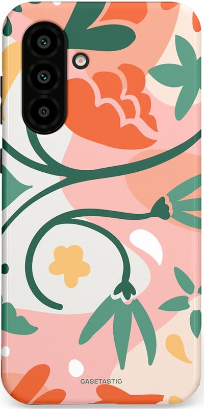 Casetastic Hoesje Geschikt voor Samsung A56 / A36 - Stijlvolle Beschermende Duo-layer Case - Bloesem Pastels
