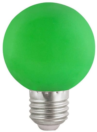 VITO LED Lamp G45 E27 - 3W (vervangt 20W) - 180lm - Groen Licht - 240V - Flikkervrij - Energiezuinig