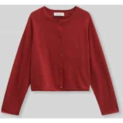 relaxed fit vest van katoen-linnenmix