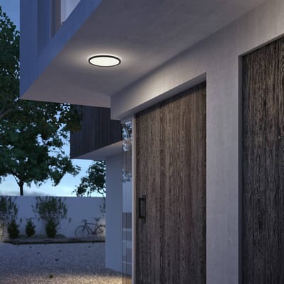 Philips SuperSlim Ceiling SSW 15W 40K Black IP54 WV