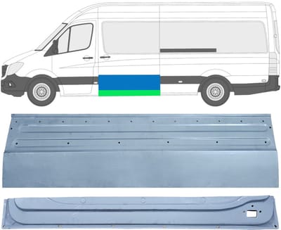 Interne reparatie achterste deuren voor Volkswagen Crafter 2005-2017 / Links