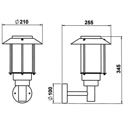 Albert Leuchten Buitenwandlamp 481