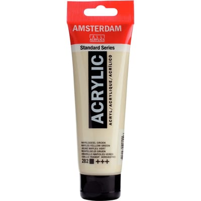 Amsterdam Standard Series Acrylverf Tube 120 ml Napelsgeel Groen 282