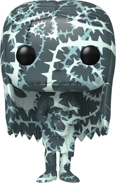 Funko The Nightmare Before Christmas Verzamelfiguur Disney POP! Disney Artist Series Sally (Inverted Colors) 9 cm Grijs