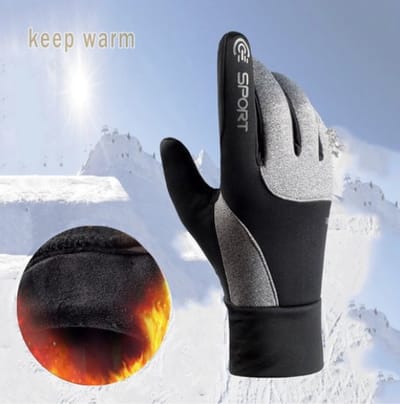 1 Paar Winter Thermische Handschoenen voor Mannen en Vrouwen - Touchscreen, Waterdicht en Antislip - Ideaal voor Wandelen, Autorijden, Hardlopen en Fietsen - Winterhandschoenen, Outdoor Handschoenen, Sporthandschoenen