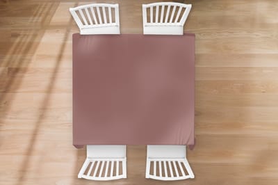 Tafelkleed - Tafellaken - 120x120 cm - Terracotta - Patronen - Roze - Binnen en Buiten