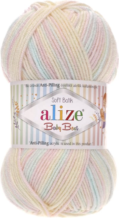 Alize Baby Best Batik 6655 Pakket 5 bollen