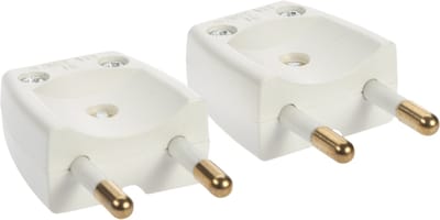 Nordic Quality Plug Flat DK - 2pcs.