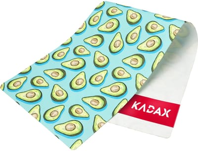 KADAX Tafelloper van vilt, robuuste vilten loper, tafelband, onderhoudsvriendelijke loper voor keukentafel, woonkamer, eetkamer, tafeldecoratie, tafeldecoratie, tafelloper, tafelkleed, vilten tafelloper (Avocado)