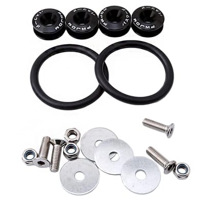 Dailygoods- Bevestigingsmiddelen 8 Pack - Aluminium Bouten - Schroeven - Motor Decoratie - Duurzaam - Hoogwaardige Afwerking