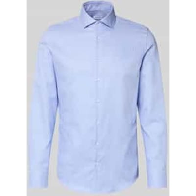 Slim fit zakelijk Hemd van Katoen met Kentkraag