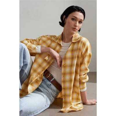 Overmaatse Ruit Langsleeve Shirt