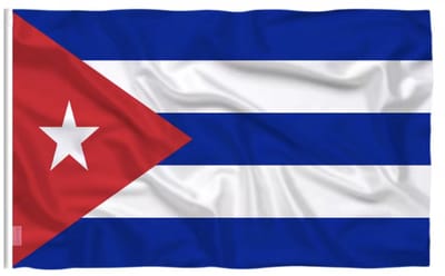 Cubaanse vlag - Vlag van Cuba - La Estrella Solitaria - 150/90CM - Polyester - WK - CHPN