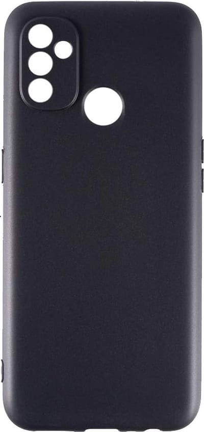 Silicone hoesje Geschikt voor: OnePlus Nord N100 -  zwart