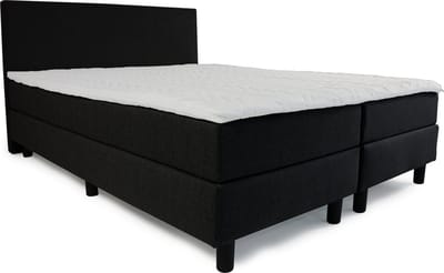 Boxspring Home - Compleet - Pocketvering - HR koudschuim - Zwart - 70x200 cm