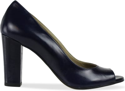 Noë Shoes Nicoline Peeptoe Cobalt
