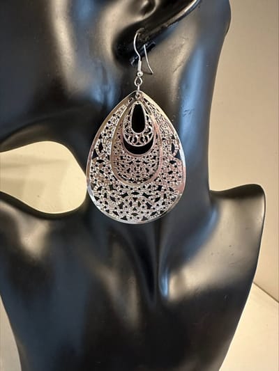 Vintage open drop oorbellen | Make up | Parfum | Moederdag | Verjaardagscadeau| Cadeautje| Valentijnsdag| Kado | sieraden | vaderdag | oorbellen | oorsieraden