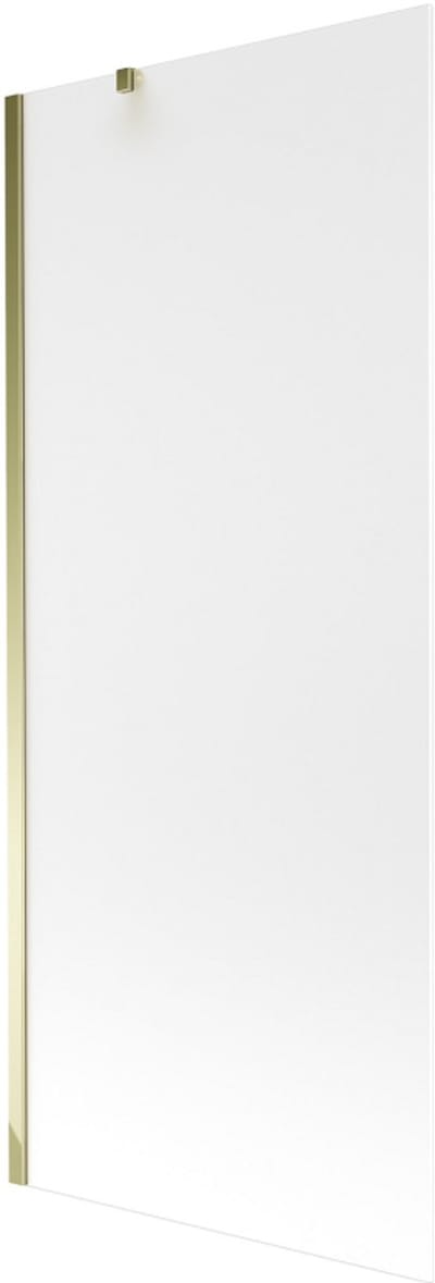 Mexen Next badwand scherm 1-deurs 80 x 150 , ijs, goud - 895-080-000-00-30-50