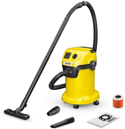 Kärcher WD 3 P V-19/4/20 - Werkplaatsstofzuiger - Nat en Droog - 1000W
