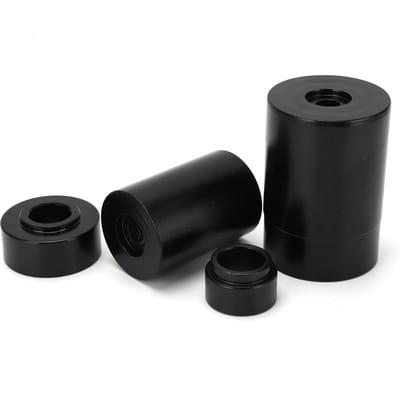 4 stuks Kogelgewricht Pers Service Adapter Heavy Duty Koolstofstaal Vervanging voor Grand Cherokee 1993-nieuwer black
