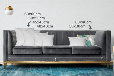Sierkussens - Kussentjes Woonkamer - 60x40 cm - Groen - Modern - Marmer - Abstract
