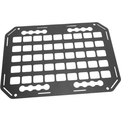 Support de Panneau Molle pour Benne de Camion en Aluminium 388x280x2mm Panneau de Rangement Modulaire pour Véhicule Camion Voiture Camping-car Remorques