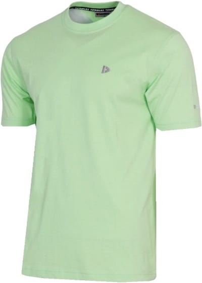 Donnay - T-shirt (Vince) - Sportshirt - Heren - Lemon green (543) - maat S