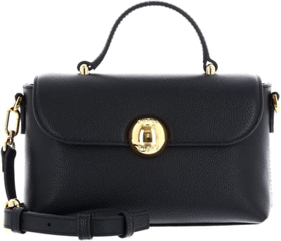 FURLA Leren schoudertas Moonlight Mini Top Handle Bag Nero zwart
