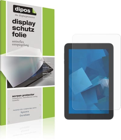 dipos – 2x Matte Beschermfolie geschikt voor Kyocera DuraSlate | Krasbestendige & antireflecterende Screenprotector Ultra-Thin