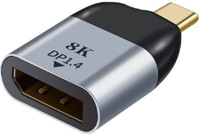 Display Port naar Usb C Adapter - DP to Usb C Adapter