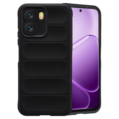 imoshion Hoesje - Geschikt voor Oppo A6x (5G) / Oppo A6x (4G) - EasyGrip Backcover - Zwart