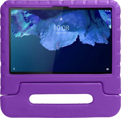 Hoesje - Geschikt voor Lenovo Tab P11 Plus - Kinderhoes Shockproof Bumper - Kidsproof Case - Tablet Hoes - Kinder Hoes Cover - Paars