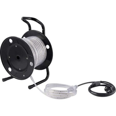 Sygonix SY-6700426 LED-strip Met connector (male) 230 V/AC 25 m Koudwit 1 stuk(s)