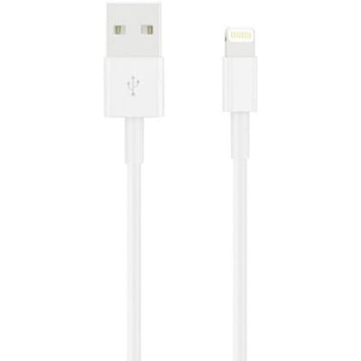 MD819ZM/A (B) USB-kabel B-grade (nieuwstaat, beschadigde/ontbrekende verpakking) USB 2.0 USB-A stekker, Apple Lightning stekker 2.00 m Wit Vergulde