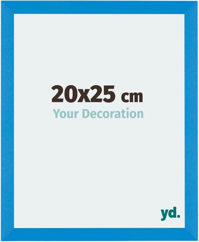 Your Decoration - Fotolijst 20x25 cm - MDF - Helder Blauw - Mura