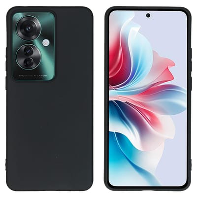 imoshion Hoesje - Geschikt voor Oppo Reno 11 F - Color Backcover - Zwart