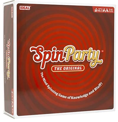 Spin Party: Spannend Trivia-Spel voor 3-6 Spelers | Familie Spel voor Leeftijd 14+