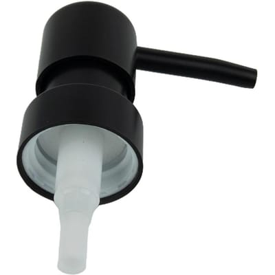 1 Stuks Zeep Pomp Vloeistof Pomp Hoofd Lotion Dispenser Hoofd Ronde Kop Bad Fles Druk Nozzle Abs Lotion Pomp hoofd zwart