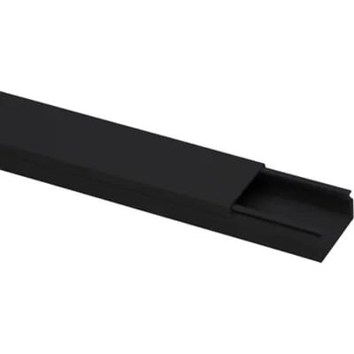 Kopp Kabelgoot 30x15mm Zwart 2m