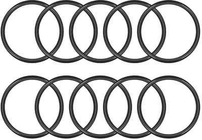 Dailygoods- O-ringen 10 Stuks - Nitrilrubber - 50 mm Buitendiameter - 40 mm Binnendiameter - 5 mm Breed - Afdichtingsset - Duurzaam en Flexibel - Afdichtringen
