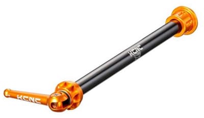 Kcnc Kqr06 Sp-lite Shimano/fox Achteras Met Steekas Zwart,Goud 12 x 142 mm