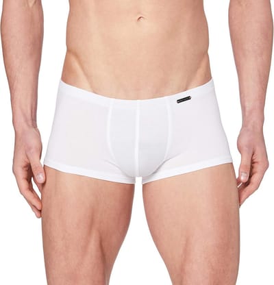 Heren Mini Pants Boxer Briefs in Wit - Comfortabele Onderbroek