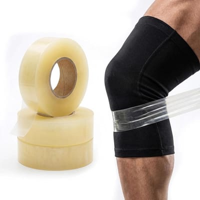 Set van 3 Transparante Hockey Tape 25m x 2.5cm voor Scheenbeschermers - Ideaal voor IJshockey, Sportaccessoires en Tape voor Sportuitrusting
